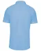 K503 - Herenpilootoverhemd korte mouwen Sky Blue