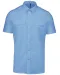 K503 - Herenpilootoverhemd korte mouwen Sky Blue