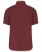 K531 - Heren stretch overhemd korte mouwen Wine