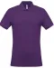 K254 - Piqué-herenpolo korte mouwen Purple