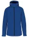 K414 - Dames softshell jas met afneembare capuchon Dark Royal Blue