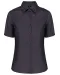 K540 - Dames non-iron blouse korte mouwen Zinc