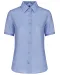 K540 - Dames non-iron blouse korte mouwen Bright Sky