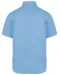 K587 - Katoenen herenoverhemd met korte mouwen "Ariana" Sky Blue