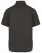 K587 - Katoenen herenoverhemd met korte mouwen "Ariana" Dark Grey