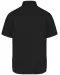 K587 - Katoenen herenoverhemd met korte mouwen "Ariana" Black