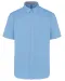 K587 - Katoenen herenoverhemd met korte mouwen "Ariana" Sky Blue