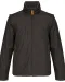 K639 - Herenjack met afneembare mouwen Dark Grey / Orange