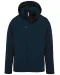 K650 - Gewatteerde softshell herenparka met capuchon Navy