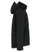 K650 - Gewatteerde softshell herenparka met capuchon Black