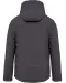 K650 - Gewatteerde softshell herenparka met capuchon Titanium