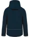 K650 - Gewatteerde softshell herenparka met capuchon Navy