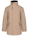 K677 - Gewatteerde parka Beige