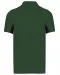 K232 - Tweekleurige piquépolo korte mouwen heren Forest Green / Black
