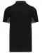 K232 - Tweekleurige piquépolo korte mouwen heren Black / Dark Grey
