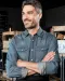 K519 - Heren denim overhemd lange mouwen Blue Jean