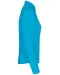 K549 - Overhemd in onderhoudsvriendelijk polykatoen-popeline dames Bright Turquoise