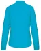 K549 - Overhemd in onderhoudsvriendelijk polykatoen-popeline dames Bright Turquoise