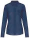 K549 - Overhemd in onderhoudsvriendelijk polykatoen-popeline dames Deep Blue