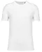 K3036 - T-shirt ronde hals met korte mouwen uniseks White