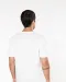 K398 - Bio T-shirt kraag met onafgewerkte rand korte mouwen White