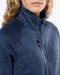 K9107 - Heather damesvest met rits Dark Grey Melange