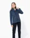 K9107 - Heather damesvest met rits Dark Grey Melange