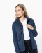 K9107 - Heather damesvest met rits Dark Grey Melange