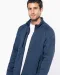 K9106 - Heather herenvest met rits Dark Grey Melange