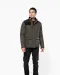 K6126 - Gewatteerde herenjas Black