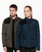 K6126 - Gewatteerde herenjas Black