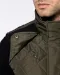K6124 - Gewatteerde herenbodywarmer Black
