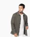 K671 - Heren jas worker Washed black