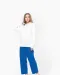 K442 - Sweater met ronde hals White