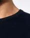 K967 - Herenpullover met ronde hals Black