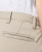 K749 - Enkelhoge broek voor dames Beige