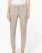 K749 - Enkelhoge broek voor dames Beige