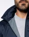 K632 - Gevoerde windbreaker heren Navy