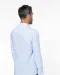 K595 - Heren overhemd Oxford lange mouwen Oxford Blue