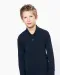 K269 - Kinderpolo lange mouwen Black