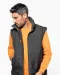 K639 - Herenjack met afneembare mouwen Black / Orange