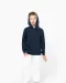 K4014 - Unisex kindersweater met contrasterende capuchon met motief Black / Skate Graffiti