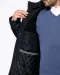 K656 - Parka met afneembare capuchon Black