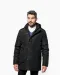 K656 - Parka met afneembare capuchon Black