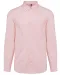 K533 - Heren Oxford overhemd lange mouwen Oxford Pale Pink
