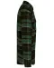 K579 - Geruit overshirt met sherpavoering Forest Green / Black Checked