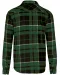 K579 - Geruit overshirt met sherpavoering Forest Green / Black Checked