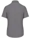 K536 - Dames Oxford blouse korte mouwen Oxford Silver