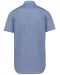 K535 - Heren Oxford overhemd korte mouwen Oxford Cobalt Blue