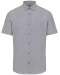 K535 - Heren Oxford overhemd korte mouwen Oxford Zinc